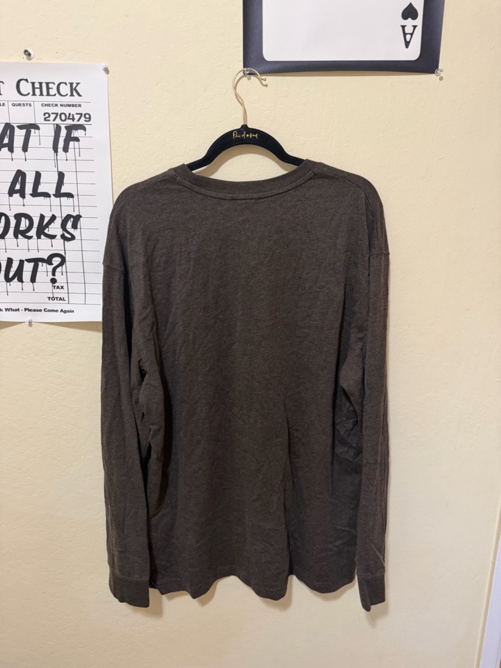 RedHead Men's Long-Sleeve Pocket Tee - Dark Brown - Picture 2 of 3